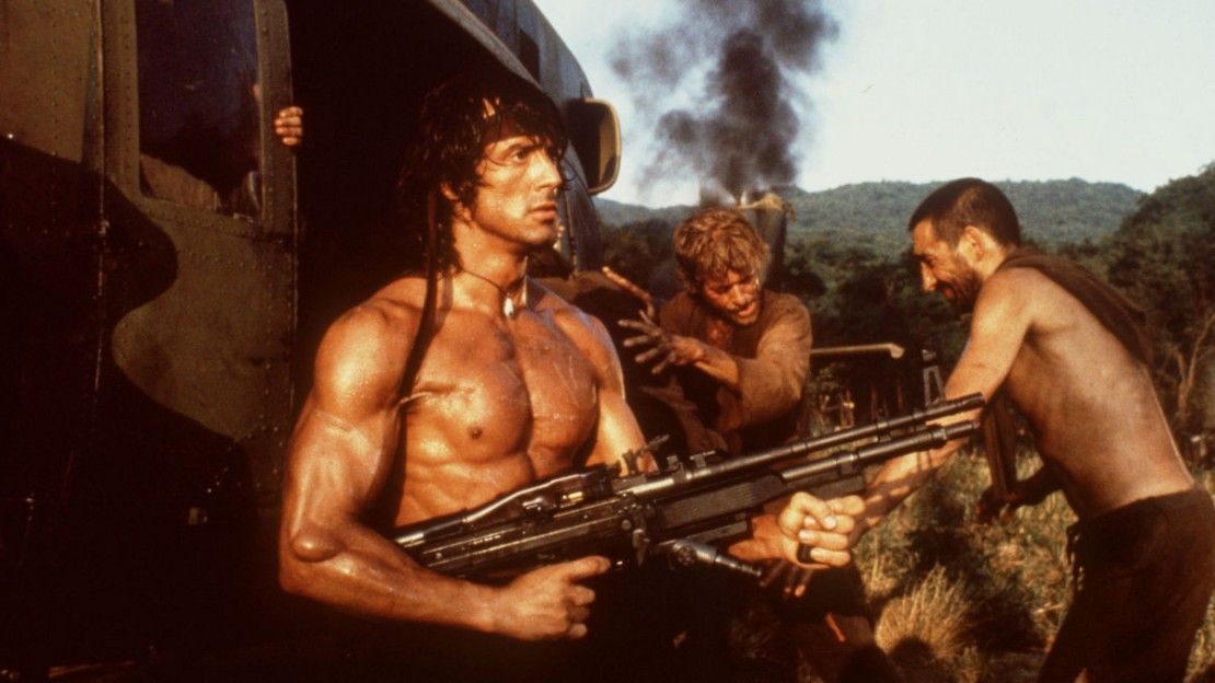 Rambo 2 Action Writing