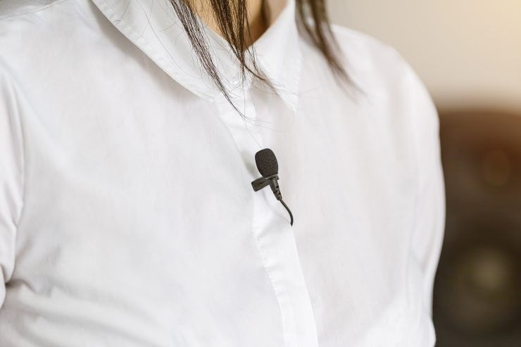 RØDE Lavalier Go Mic for a smaller audio footprint on your talent