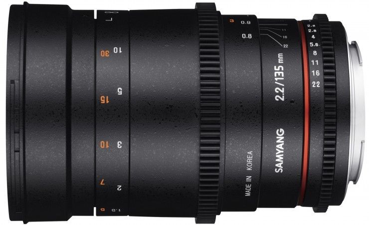 Samyang 135mm T2.2 Photo Lens