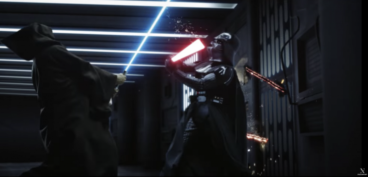 Star Wars duel reshot and recut fan edit 2