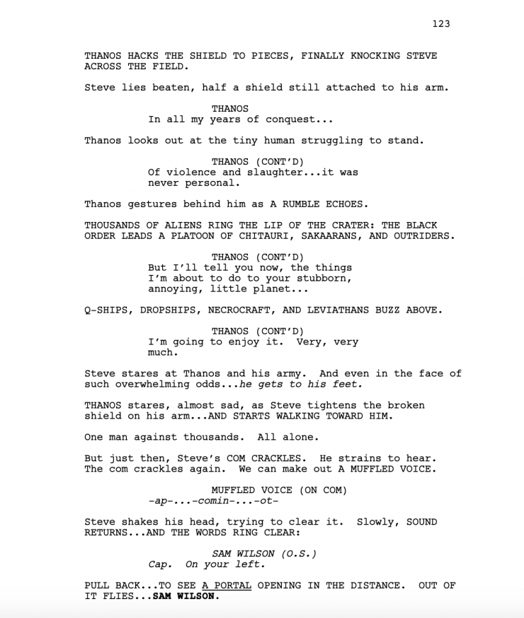 Avengers: Endgame' Script: Read and Download It Now