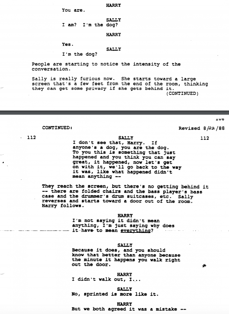 Download the 'When Harry Met Sally' Script PDF (and Learn!)