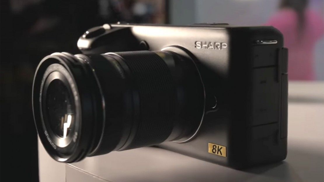 Sharp 8K Camera
