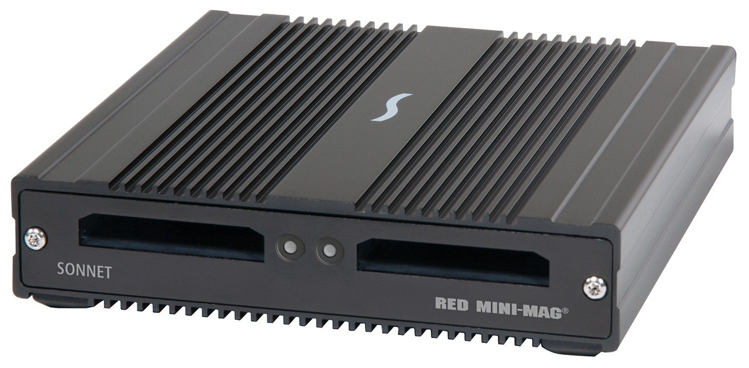 Sonnet SF3 Series Red Mini Mag Pro Card Reader