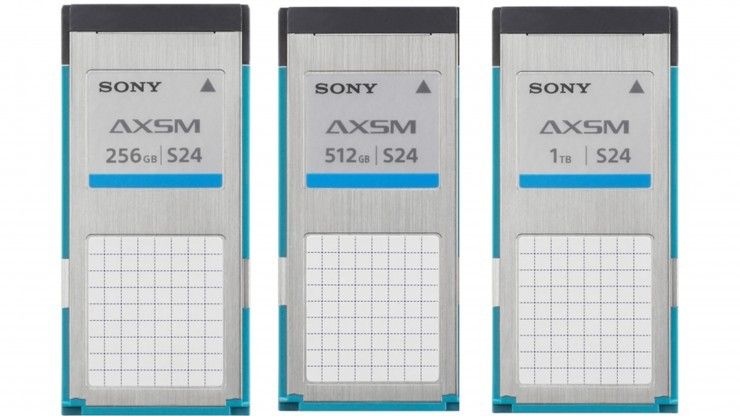 Sony Slim AXS-R7 Blue Media