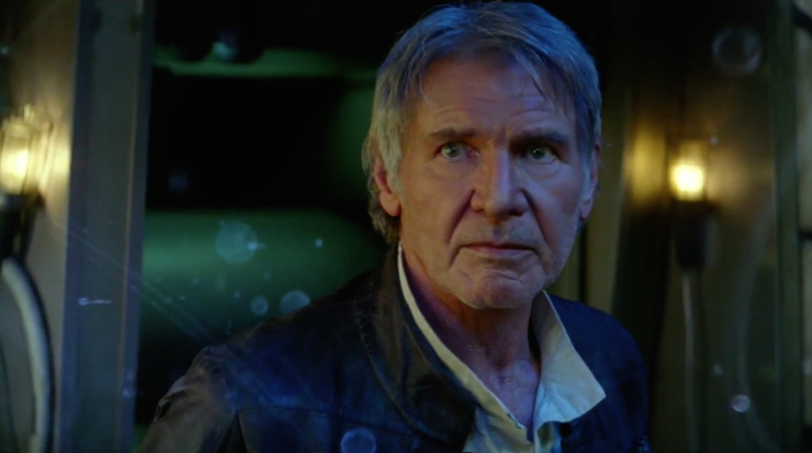 Star Wars Force Awakens - Harrison Ford - Han Solo