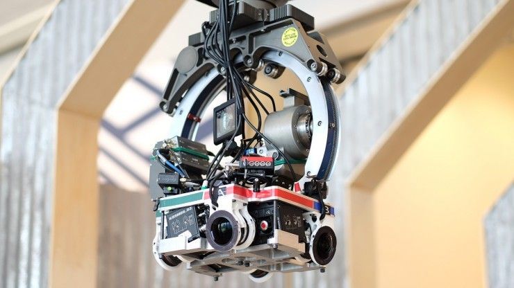 The Mill 360 Degree Camera Rig RED EPIC DRAGON