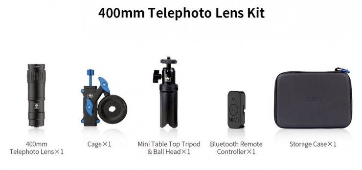 TL-400mm Lens Kit Sirui-USA