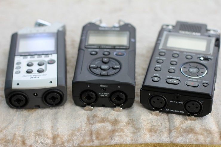 Audio Recorder Roundup: Zoom H4n vs. Tascam DR-100mkII vs Tascam DR-40