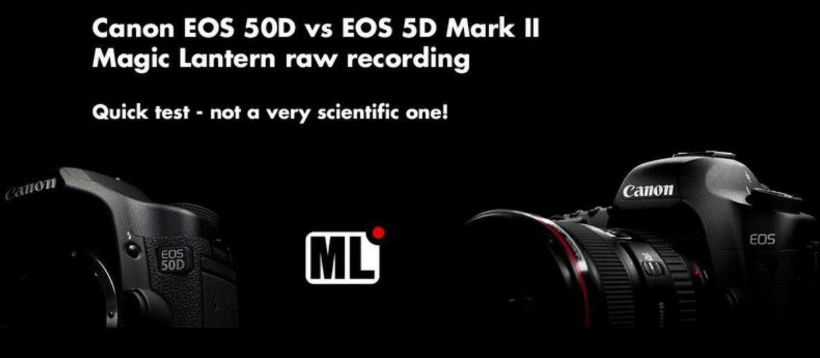 RAW Video DSLR Comparison: Canon 50D vs. Canon 5D Mark II