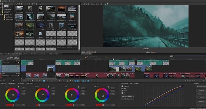 best color correction grading plugins for sony vegas