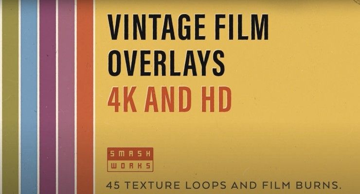 Vintage Film Overlays by SMASHWORKS