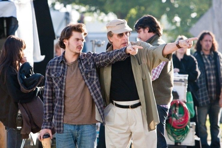 Director William Friedkin on the set of 'Killer Joe'