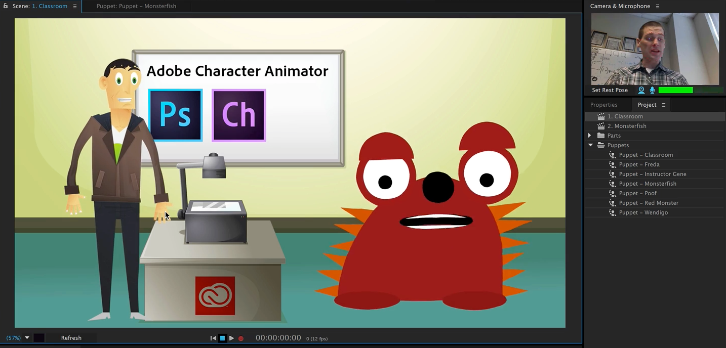 Adobe Character Animator Animation