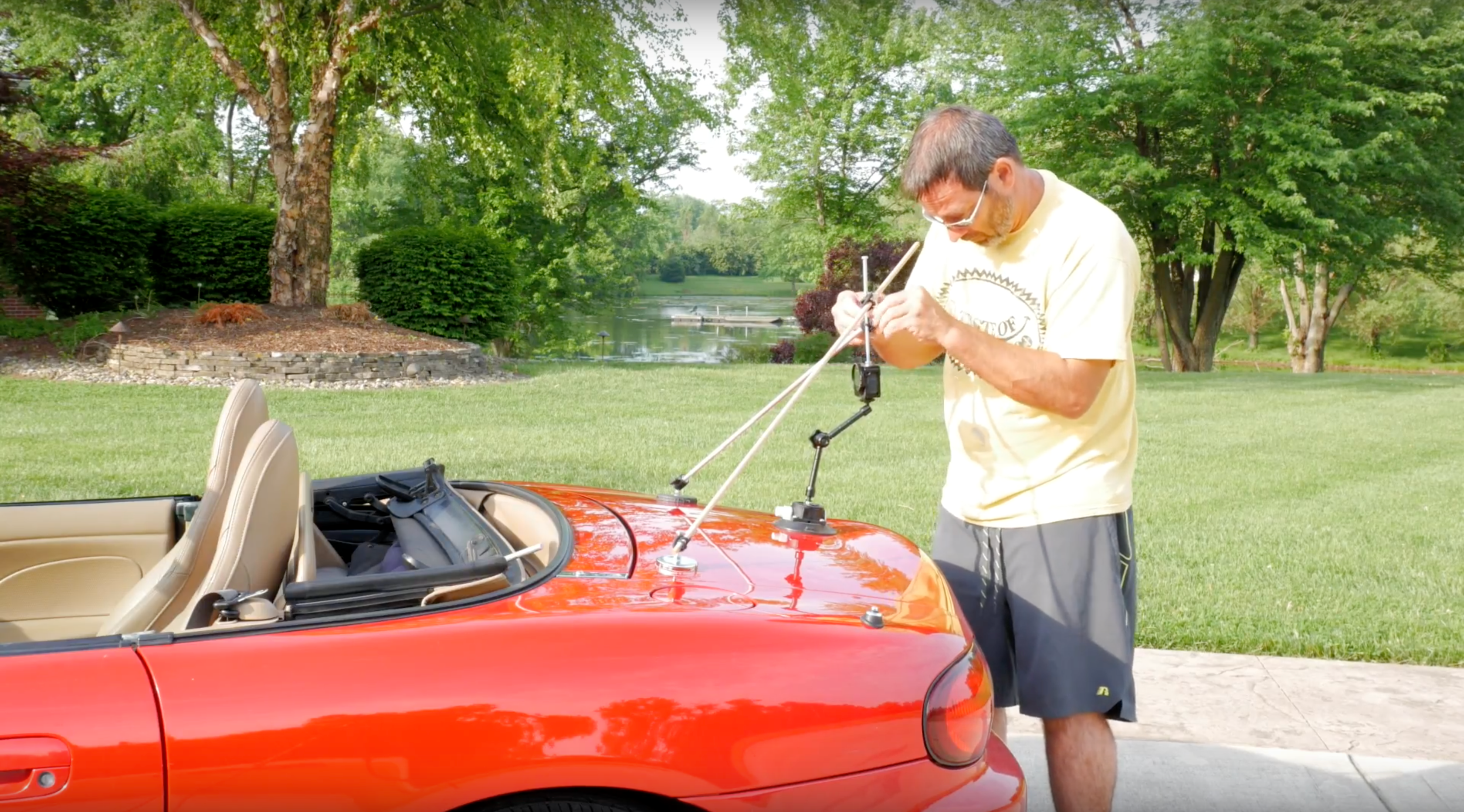 Learn How to Use Magnets, Gear Ties, and Suction Cups to Create This DIY  Car Mount