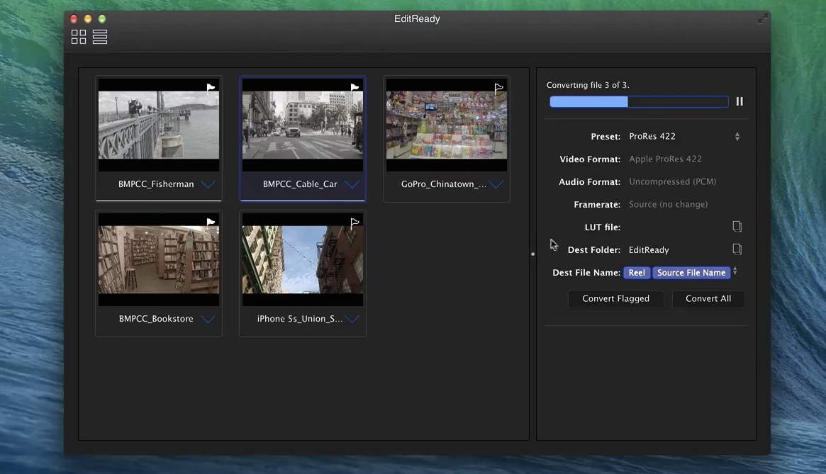 World's Fastest Transcoding App, EditReady, Has a Host of New Features