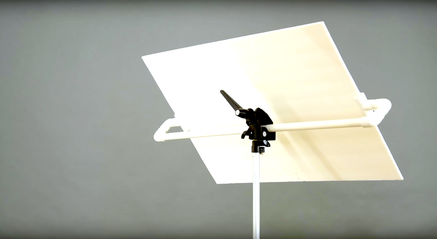 You Can Build This DIY Reflector/Gobo Holder out of PVC Pipe for Less Than  $10