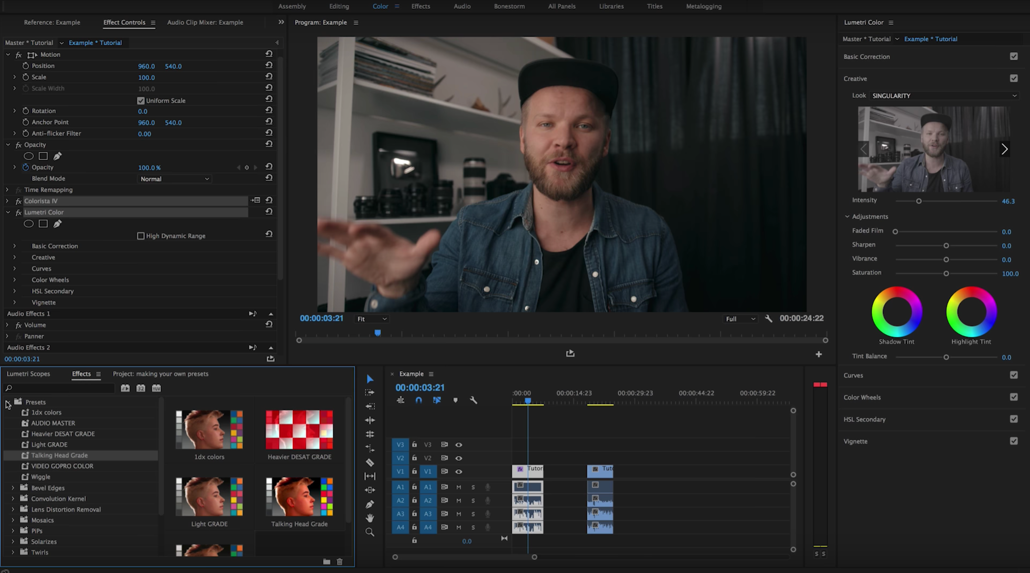 Tutorial: How to Make Your Own Presets in Premiere Pro