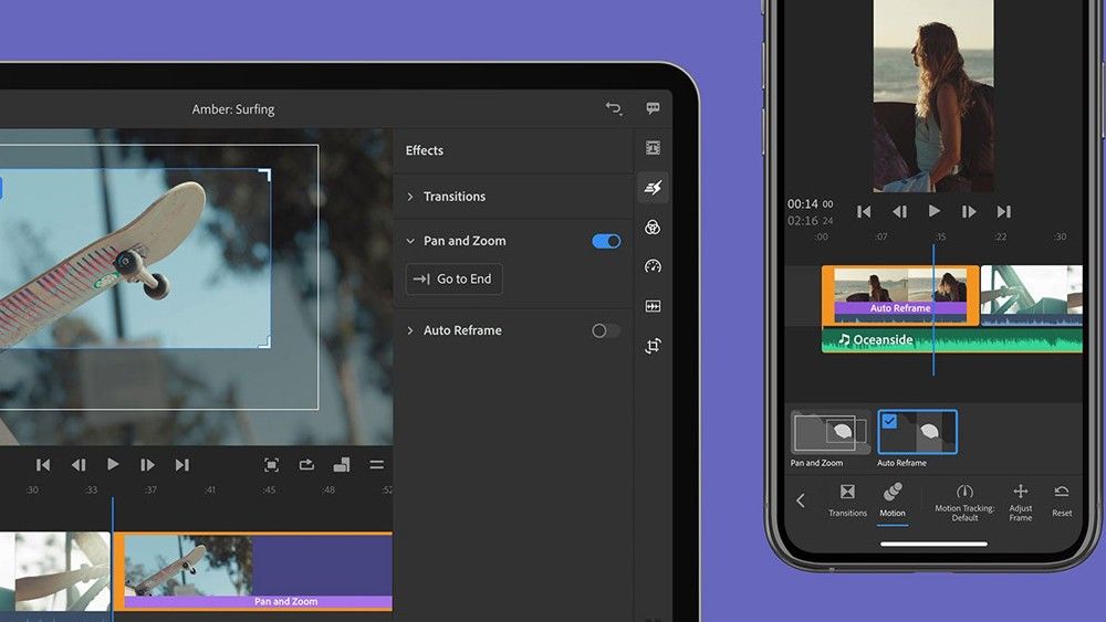 You Can Now Resize Videos Instantly in Premiere Rush with Auto Reframe