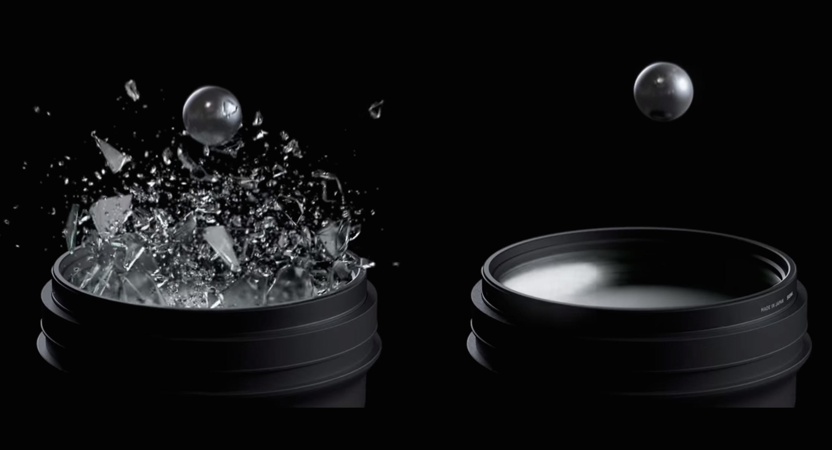 Sigma's New Ceramic Lens Filters are Super-Strong & Repel Water