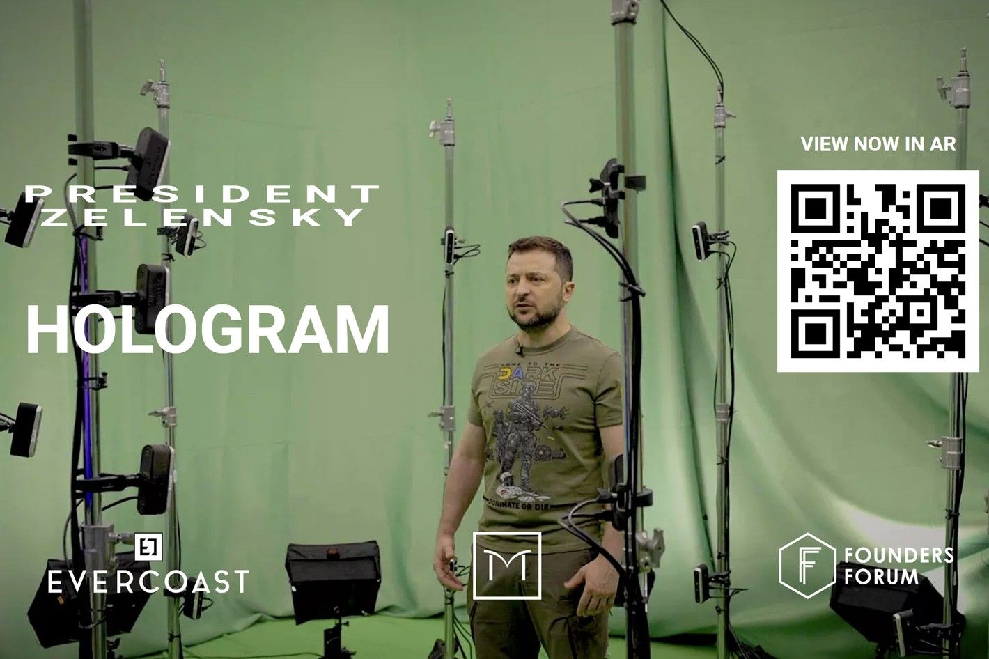 Evercoast and President Zelensky Use a 3D Hologram to Address the World - Vimarsana News
