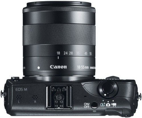 Canon EOS M with 18-55mm