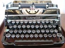 Underwood typewriter (CC Flickr user mpclemens)