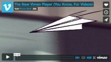 New Vimeo Video Player