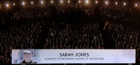 Sarah Jones Academy Tribute